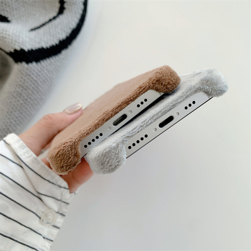 Modische iPhone Hülle aus Wolle