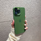 Modische iPhone Hülle in durchsichtigen Farben in grün
