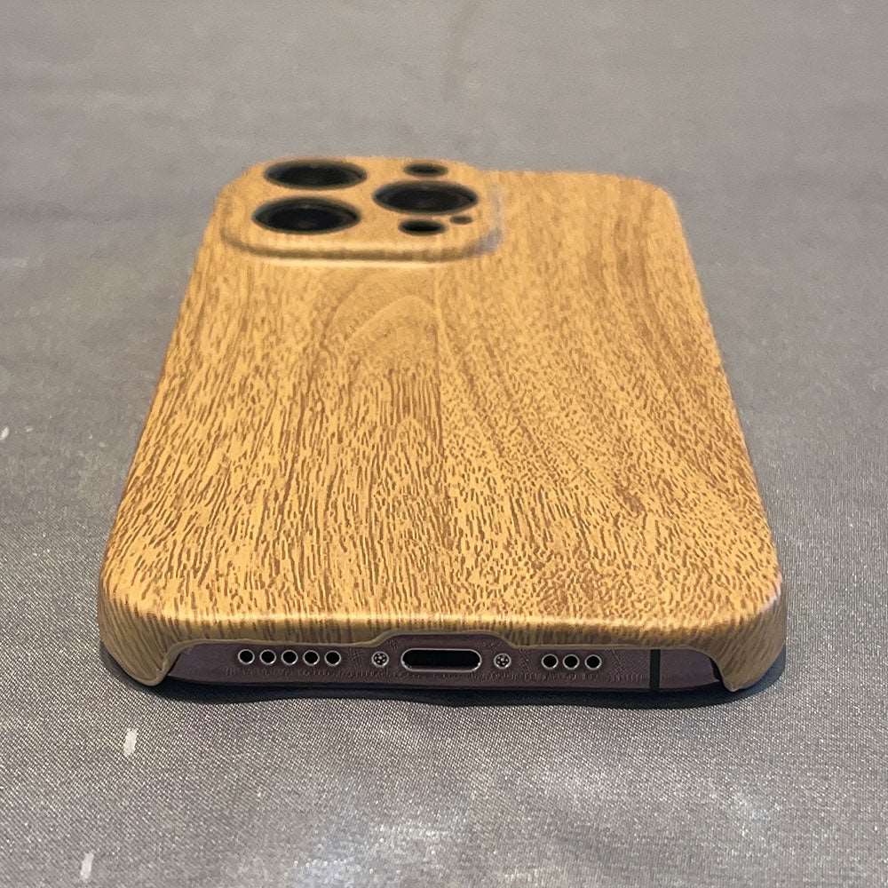Elegante iPhone Hülle aus Holz Texturen