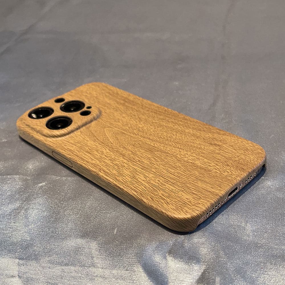 Elegante iPhone Hülle aus Holz Texturen